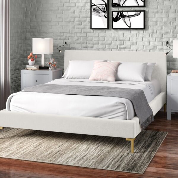 AvalynUpholsteredBed - Bed 003