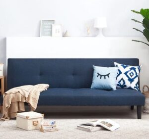 Saki Sofa Bed biru tua