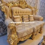 Sofa Tamu Mewah Gold