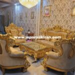 Sofa Tamu Mewah Gold