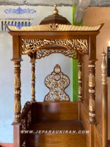 image3 225x300 - Mimbar Masjid Kayu
